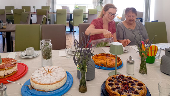 Kaffeekränzchen im AktivWohnPark Kohlhof