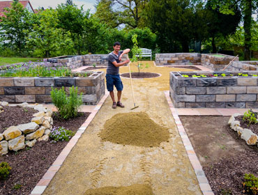 Gartenanlage im AktivWohnpark Kohlhof