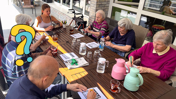 Bingo mit Senioren