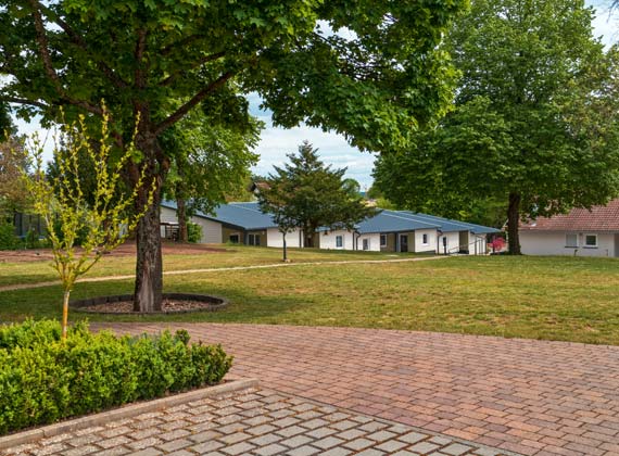 Die Gartenanlage AktivWohnPark Kohlhof